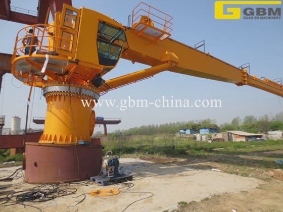 3t40m伸縮ブームクレーン船舶クレーンマリンデッキクレーン