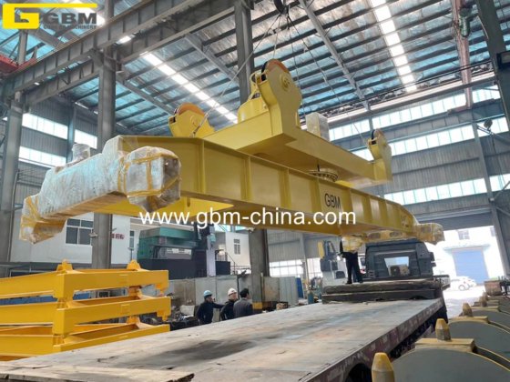 优质 Gbm 电动液压旋转式 20-40 英尺集装箱吊具