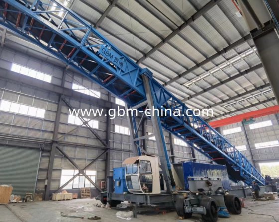 水泥/熟料/磷酸盐/焦炭移动式港口装船机