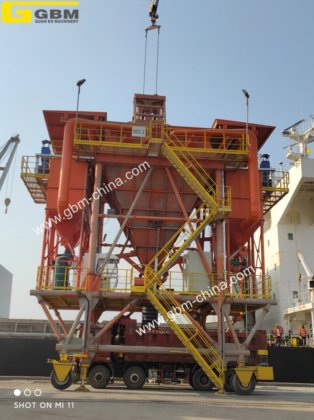 Gbm 60cbm エコホッパー（トラック積載用集塵機/フィルターバッグ付き）