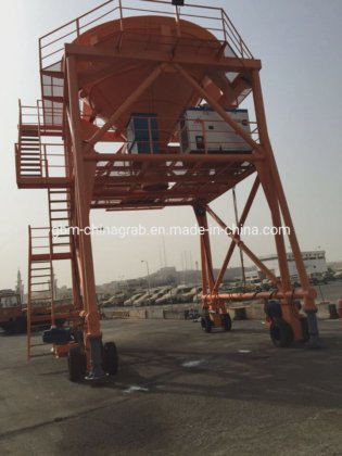 35立方米移动式干散货装卸设备港口料斗