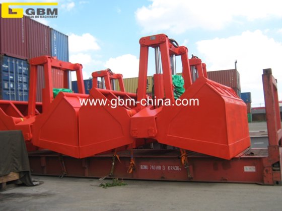 Gbm 电动液压抓斗，适用于甲板起重机