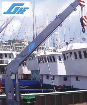 伸縮式ブーム海洋小型魚船クレーン