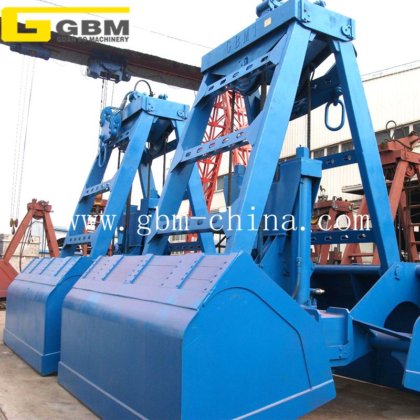 无线电遥控水泥抓斗