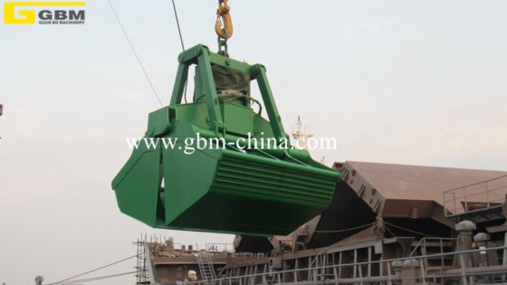 高品質28tクラムシェル電動油圧式グラブ販売中