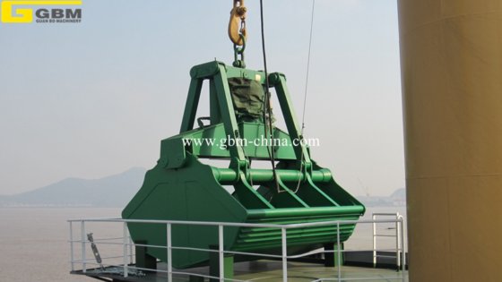 高品質28tクラムシェル電動油圧式グラブ販売中