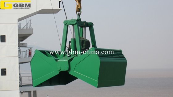 出售优质28吨蛤壳式电动液压抓斗