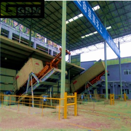 广泛使用的集装箱旋转吊具，用于处理开放式油罐集装箱