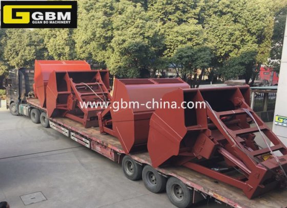 6-12cbm液压抓斗遥控单绳抓斗