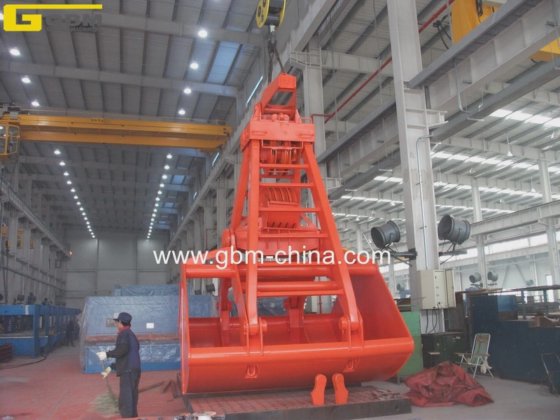 20吨四绳船用起重机抓斗