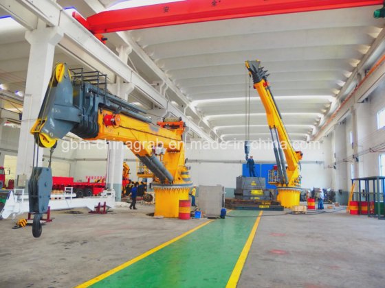 伸缩臂起重机 船用起重机 船用甲板起重机