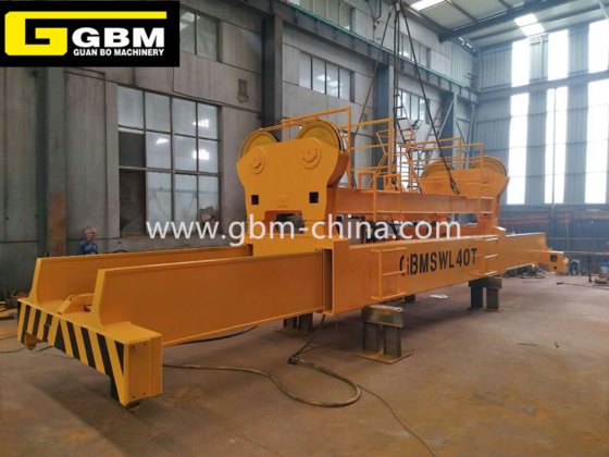 岸壁クレーン用全自動油圧伸縮コンテナリフティングスプレッダー