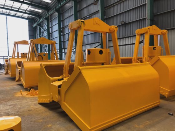 BV認証付きバケット貨物用GBM電動油圧式グラブ