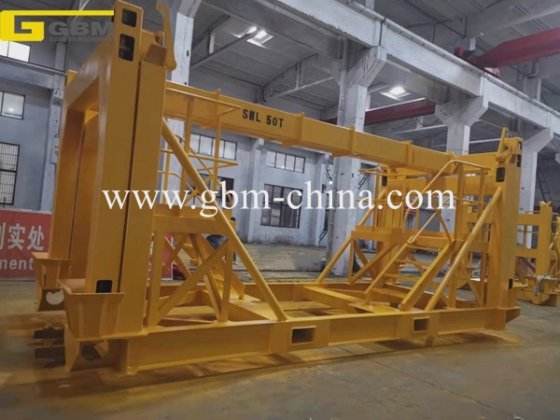 中国品牌 Zpmc 型 20-40-45 英尺伸缩式