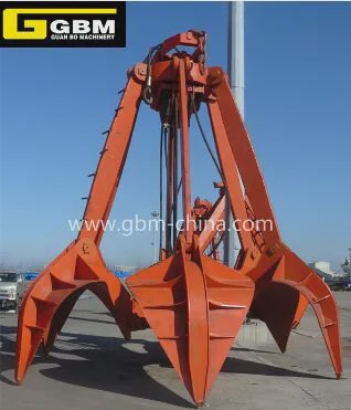 机械疏浚橙皮抓斗石头抓斗