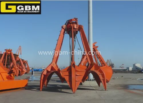 机械疏浚橙皮抓斗石头抓斗