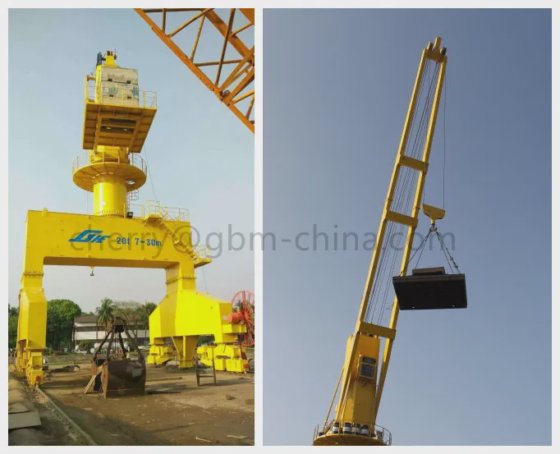 约翰克兰机械密封小型起重机码头起重机