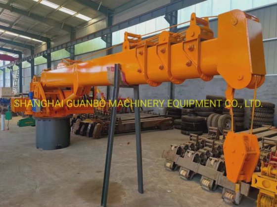 3t@40m 伸縮ブーム式マリンクレーン