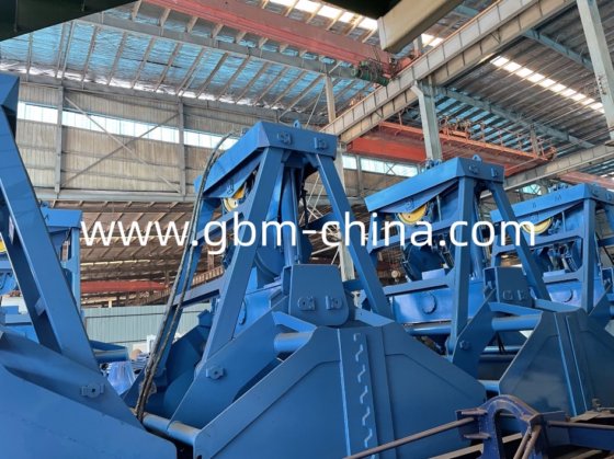 高効率バルク貨物ハンドリング 12cbm/25t 船舶クレーン用リモートコントロールグラブ