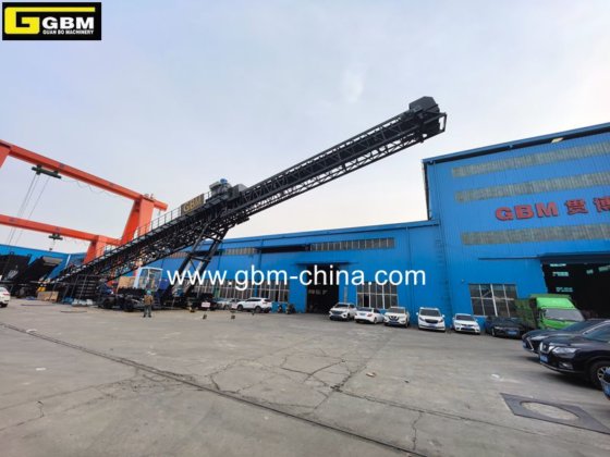 热销1000吨/小时伸缩臂装船机及卡车卸船机，用于港口