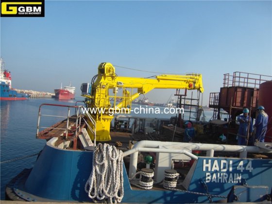 Gbm 液压伸缩臂起重机，获得 BV 认证