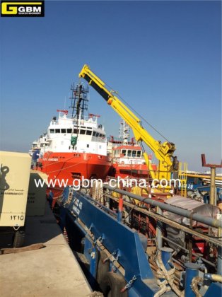 BV証明書付きGBM油圧式伸縮ブームクレーン