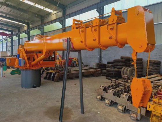 Teleskopauslegerkran Schiffsdeckkran Hydraulikkran