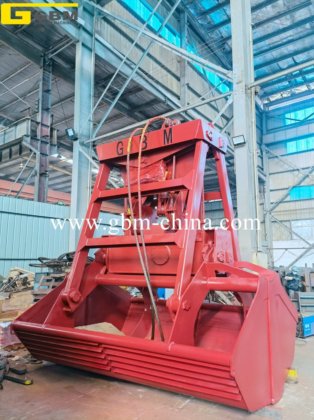 12立方米抓斗液压遥控抓斗，用于处理散装货物