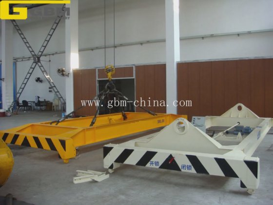 优质20英尺-40英尺半自动集装箱吊具/升降架