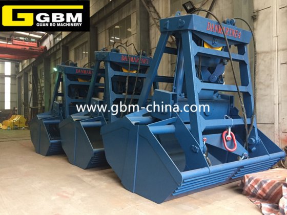 单绳可调容积6-12立方米起重机无线遥控抓斗