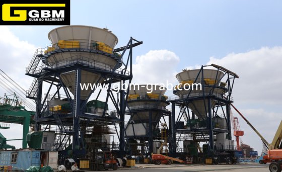 100-200cbmオービタル防塵ホッパーセメントホッパークリンカーホッパーバルク貨物ホッパーハーバーホッパーエコホッパー