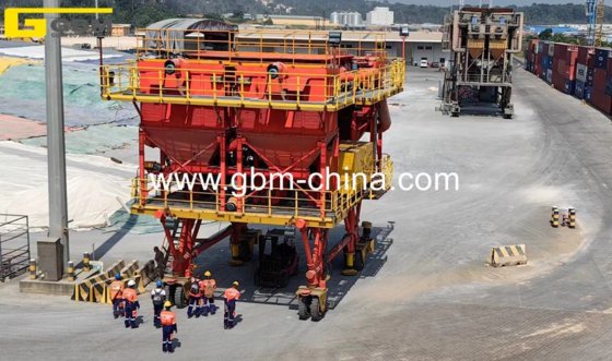 Gbm高效20立方米环保料斗/移动料斗，用于处理水泥熟料