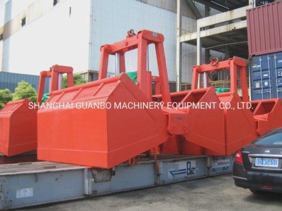 電動油圧式船舶グラブ クラムシェルグラブ