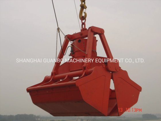 電動油圧式船舶グラブ クラムシェルグラブ