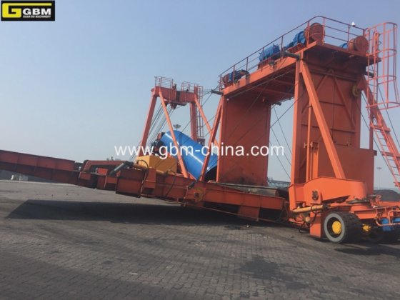 Gbm 1000thp 无线电堆垛机用于堆场搬运沙子和石头