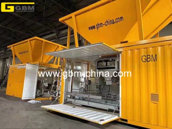 25～50kgバルク貨物用高効率2ライン袋詰め/梱包機