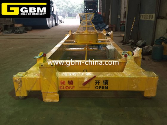 Gbm 20英尺/40英尺半自动集装箱吊具/起重架出售