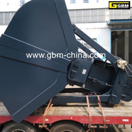 Gbm单缸遥控抓斗，容积14立方米，港口使用