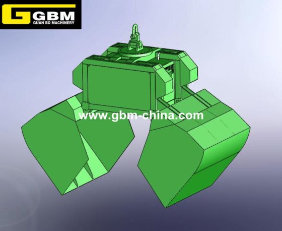 油圧式ディーゼルエンジングラブワイヤレスリモートコントロール船舶グラブバケット