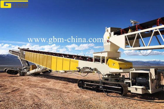 バルク貨物用無線リモートコントロールテレスタックコンベアシステム