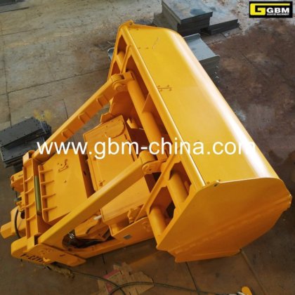 Gbm高效12立方米单缸遥控抓斗，用于处理熟料