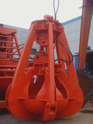 28吨液压橙皮抓斗