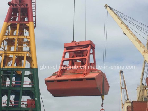 25吨船用起重机遥控抓斗 6、8、10、12 M3