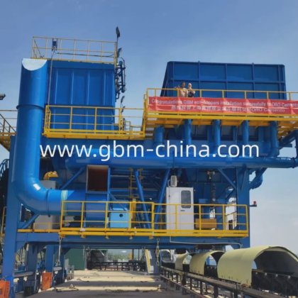 50立方米工业水泥移动式港口生态卸料机，适用于散装物料