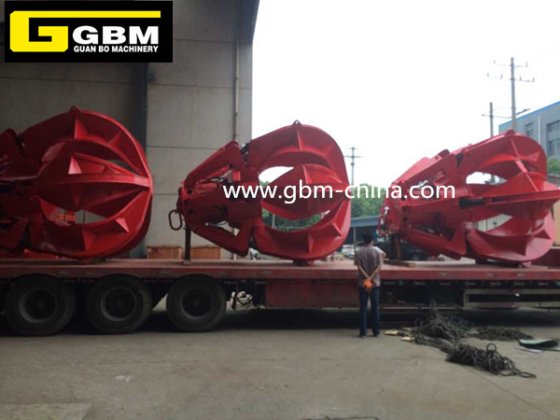 Gbm Big Rock 油圧式オレンジピールグラブ（クレーン用）