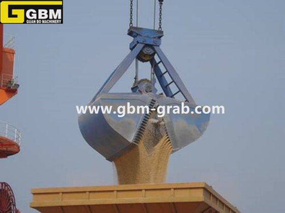 获得BV认证的机械式四绳蛤壳式抓斗