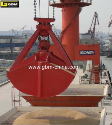 4ロープクラムシェル型漏れ防止メカニカルグラブ