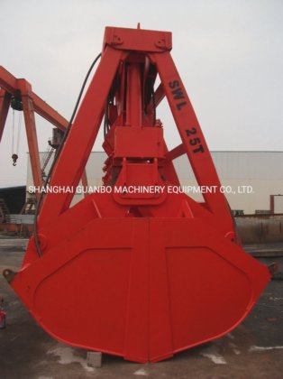 25吨船用起重机用抓斗