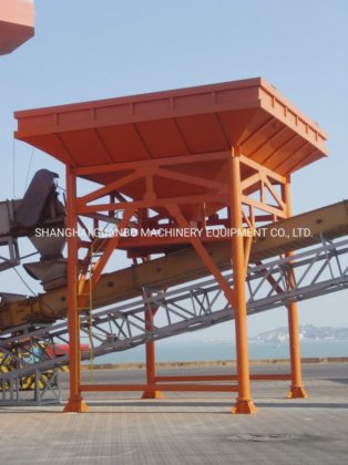 煤料输送带料斗