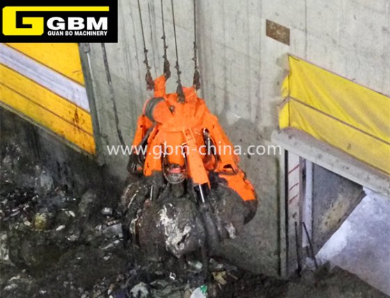 电动液压橘皮抓斗垃圾抓斗